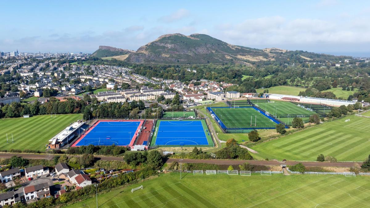 aerial view of Peffermill