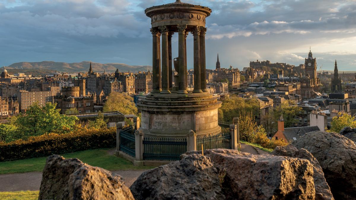 View of Edinburgh from Carlton Hill