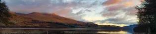 Sunset over Loch Tay
