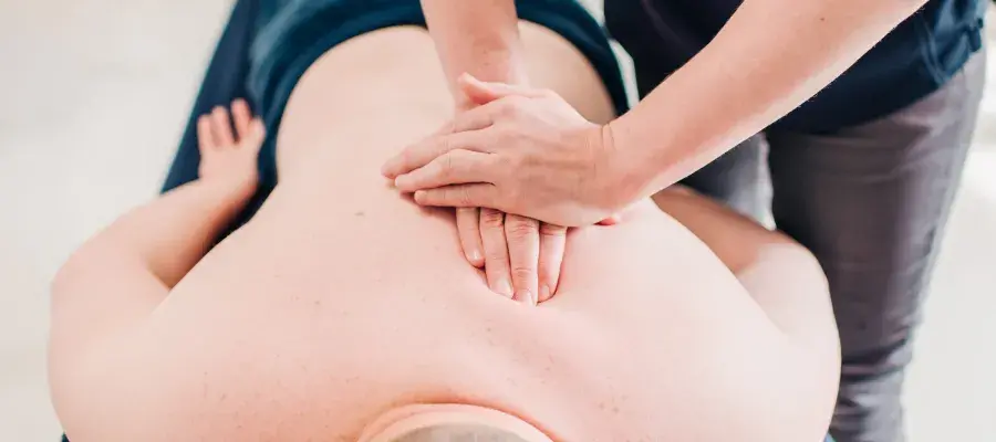 back massage therapy
