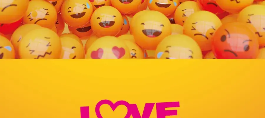 Love feedback poster yellow