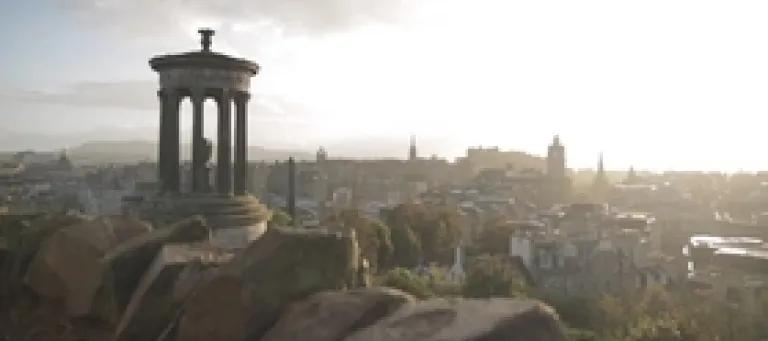 A view of Edinburgh