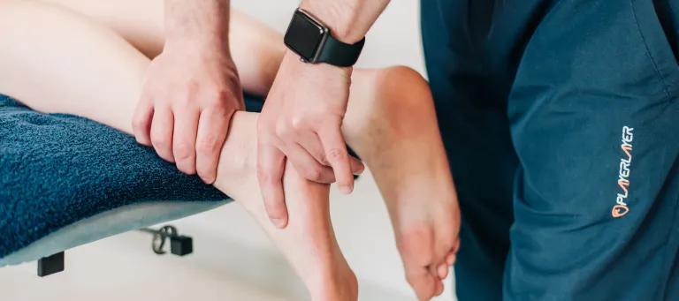 ankle physiotherapy
