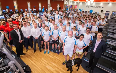 Cardio Gym Opening Group Photo