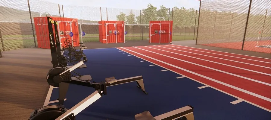 An artist impression of PLAE lockers