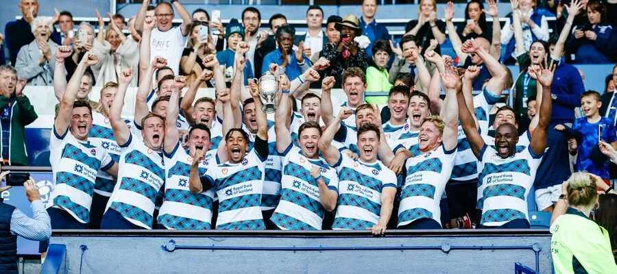 Edinburgh lift the Scottish Varsity Men's trophy