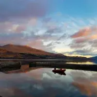 Sunset over Loch Tay