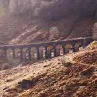 Old railway bridge on way to Killin