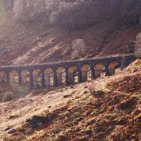 Old railway bridge on way to Killin