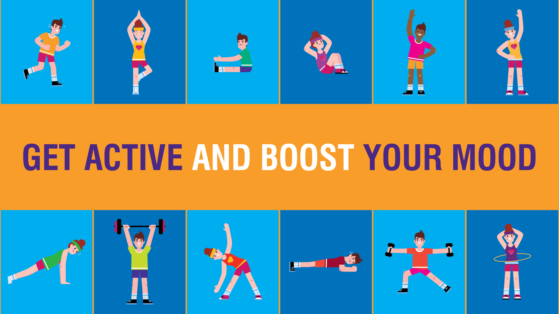Get Active and Boost your mood