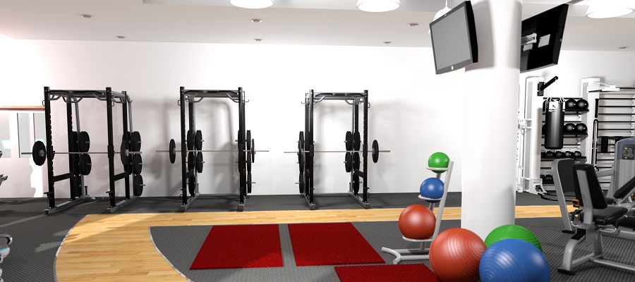 An artist's impression of the gym at Easter Bush